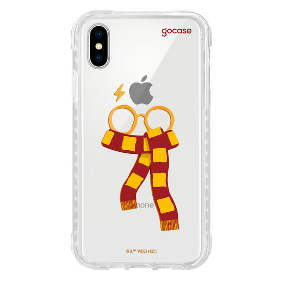 Capinha para celular  Harry Potter - Óculos e Cachecol