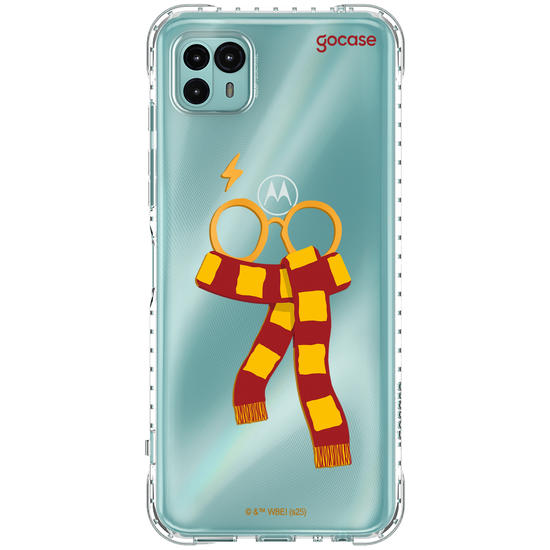 Capinha para celular  Harry Potter - Óculos e Cachecol