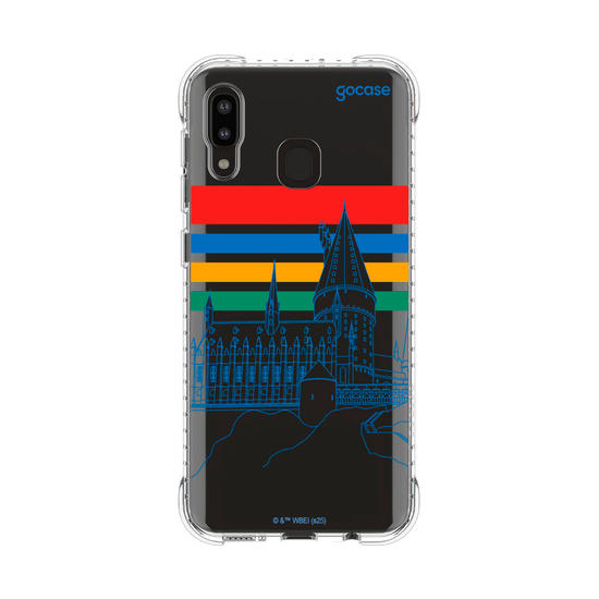 Capinha para celular  Harry Potter - Castelo Lineart