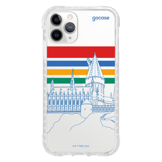 Capinha para celular  Harry Potter - Castelo Lineart