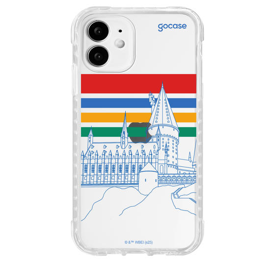 Capinha para celular  Harry Potter - Castelo Lineart