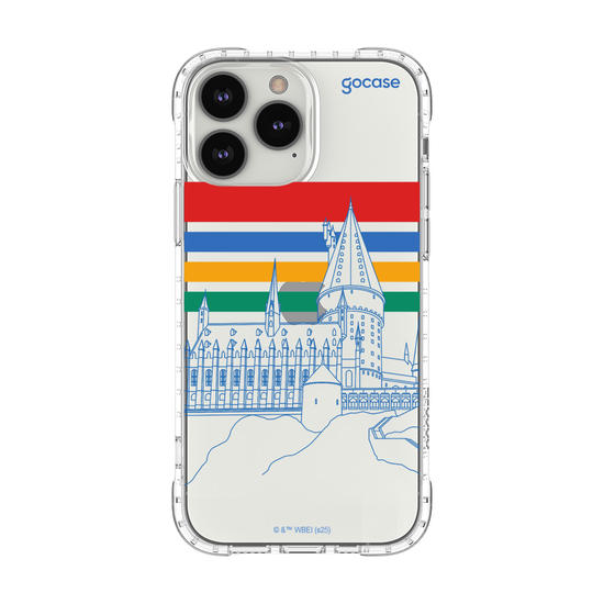 Capinha para celular  Harry Potter - Castelo Lineart