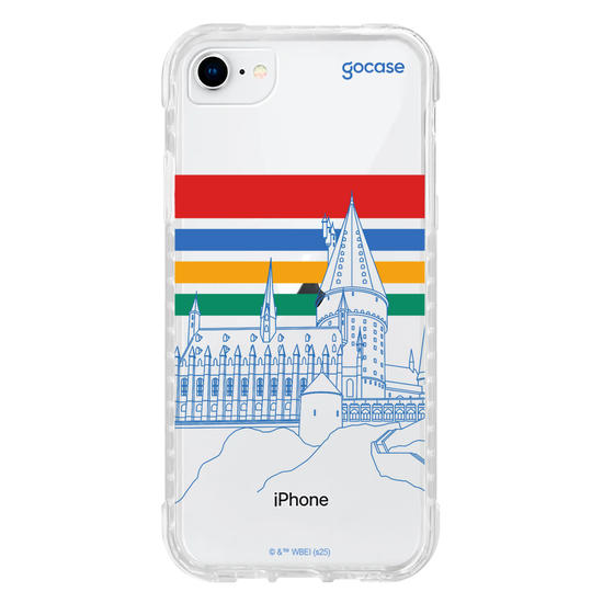 Capinha para celular  Harry Potter - Castelo Lineart