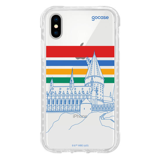 Capinha para celular  Harry Potter - Castelo Lineart