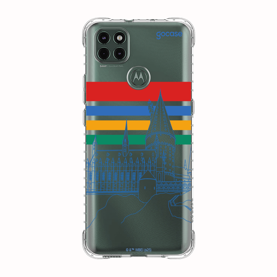 Capinha para celular  Harry Potter - Castelo Lineart