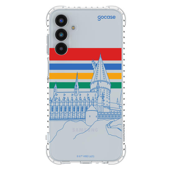Capinha para celular  Harry Potter - Castelo Lineart