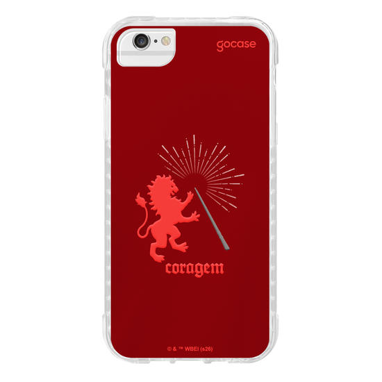 Capinha para celular  Harry Potter - Lema da Grifinória