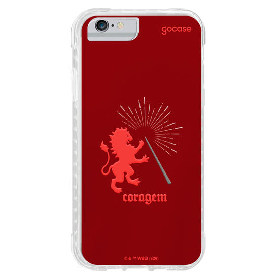 Capinha para celular  Harry Potter - Lema da Grifinória