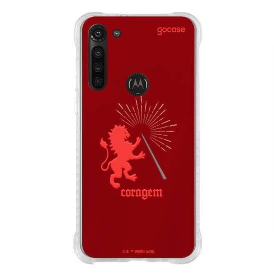 Capinha para celular  Harry Potter - Lema da Grifinória