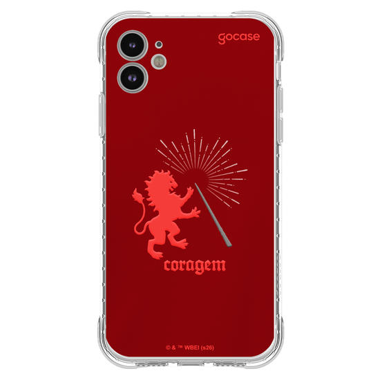 Capinha para celular  Harry Potter - Lema da Grifinória