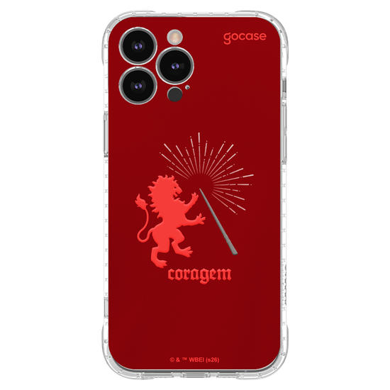 Capinha para celular  Harry Potter - Lema da Grifinória