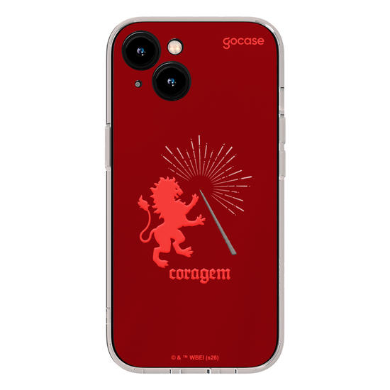 Capinha para celular  Harry Potter - Lema da Grifinória