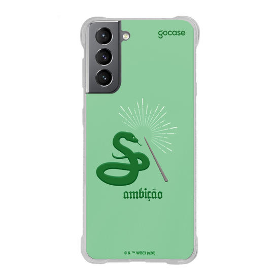 Capinha para celular  Harry Potter - Lema da Sonserina