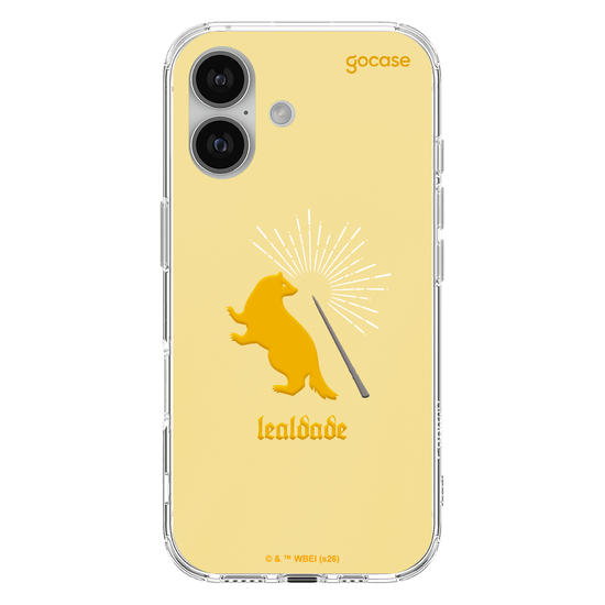 Capinha para celular  Harry Potter - Lema da Lufa-lufa