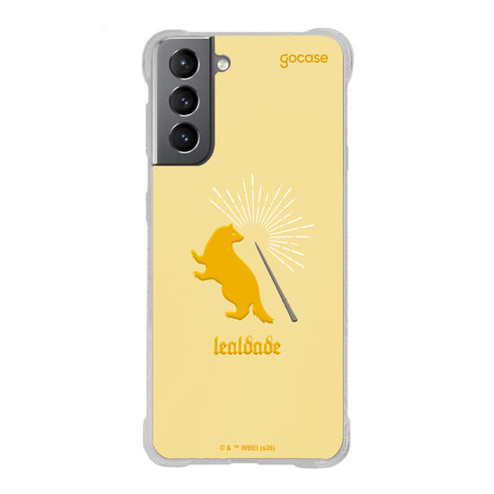 Capinha para celular  Harry Potter - Lema da Lufa-lufa