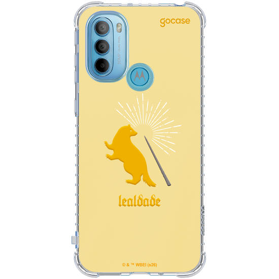 Capinha para celular  Harry Potter - Lema da Lufa-lufa