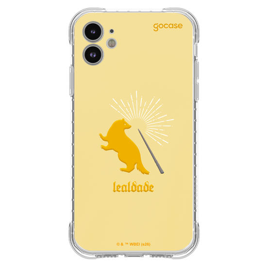 Capinha para celular  Harry Potter - Lema da Lufa-lufa