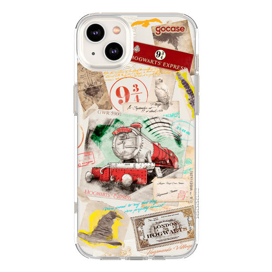 Capinha para celular  Harry Potter - Magic Collage