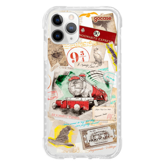 Capinha para celular  Harry Potter - Magic Collage