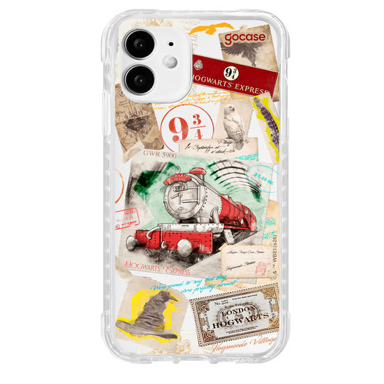 Capinha para celular  Harry Potter - Magic Collage
