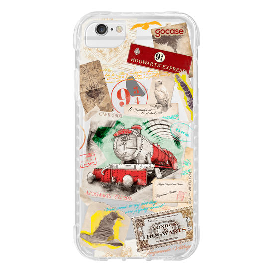 Capinha para celular  Harry Potter - Magic Collage