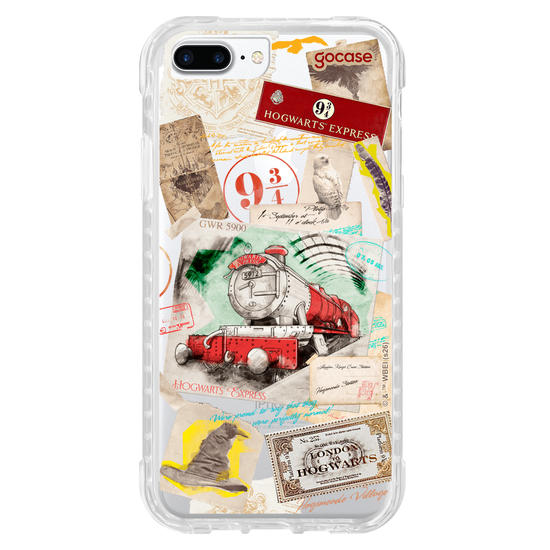 Capinha para celular  Harry Potter - Magic Collage