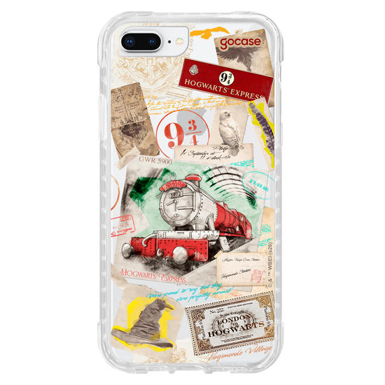 Capinha para celular  Harry Potter - Magic Collage