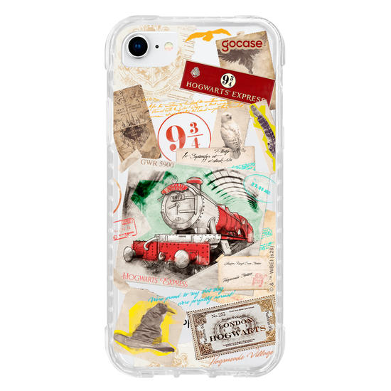 Capinha para celular  Harry Potter - Magic Collage