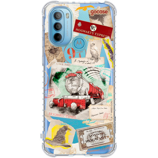 Capinha para celular  Harry Potter - Magic Collage