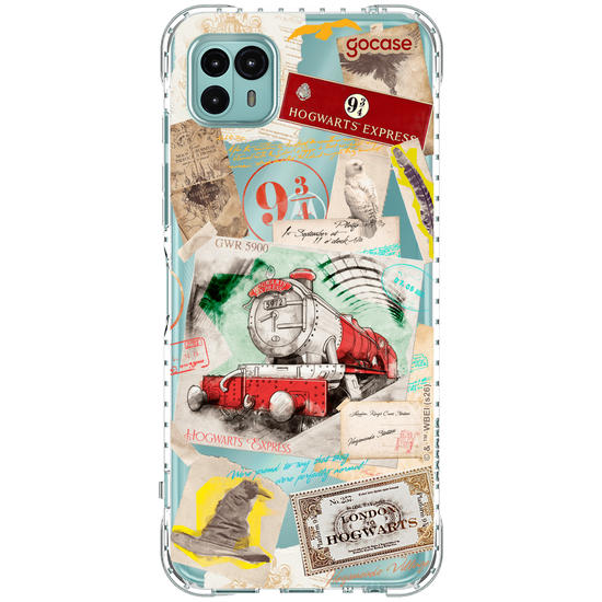 Capinha para celular  Harry Potter - Magic Collage