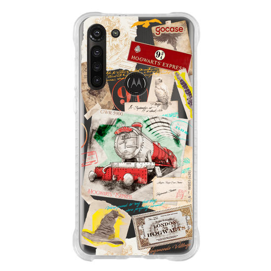Capinha para celular  Harry Potter - Magic Collage