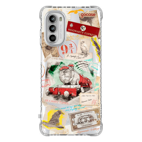 Capinha para celular  Harry Potter - Magic Collage