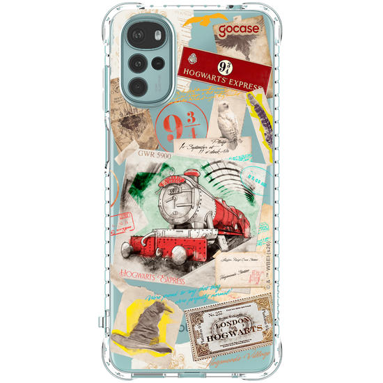 Capinha para celular  Harry Potter - Magic Collage
