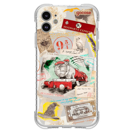 Capinha para celular  Harry Potter - Magic Collage