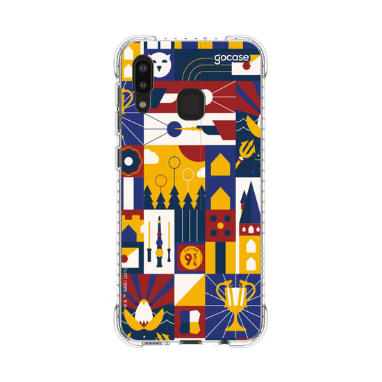 Capinha para celular Harry Potter - Mosaico Hogwarts