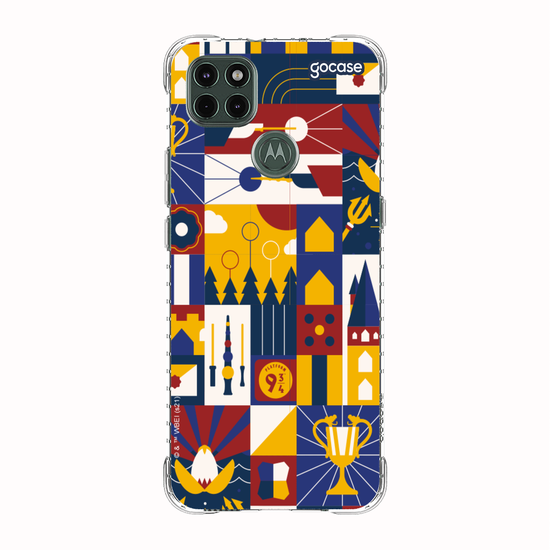 Capinha para celular Harry Potter - Mosaico Hogwarts