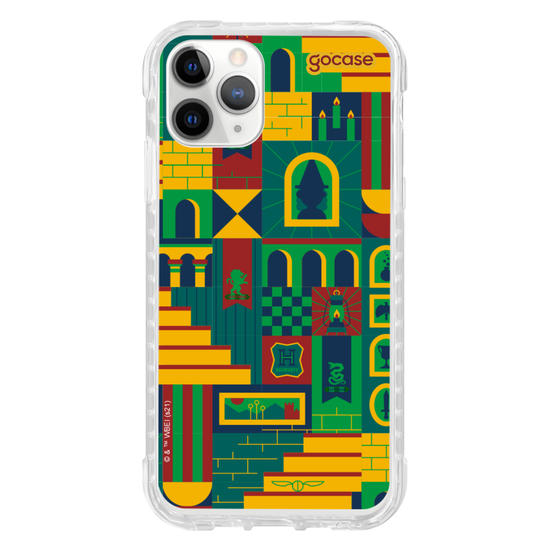 Capinha para celular Harry Potter - Mosaico Verde