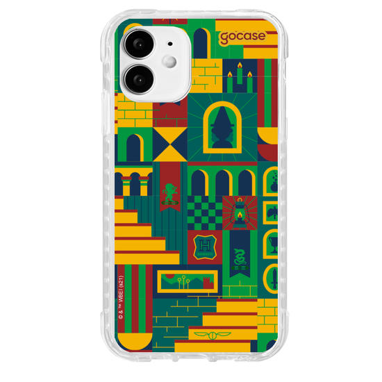 Capinha para celular Harry Potter - Mosaico Verde