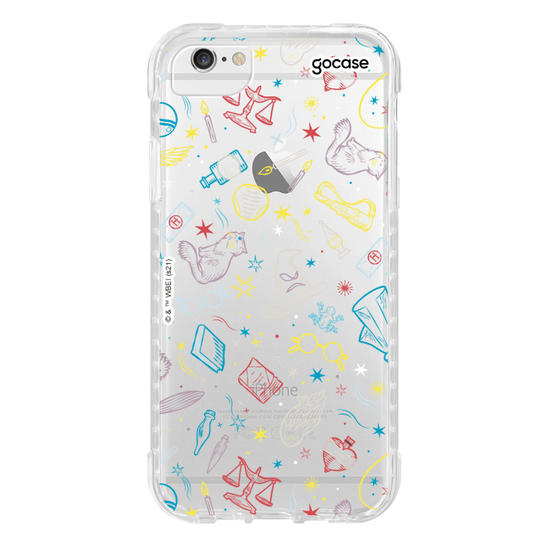 Capinha para celular Harry Potter - Ícones Magia Clean