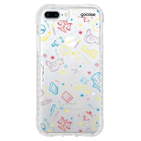 Capinha para celular Harry Potter - Ícones Magia Clean