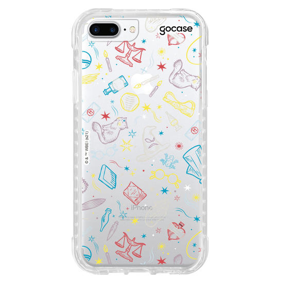 Capinha para celular Harry Potter - Ícones Magia Clean