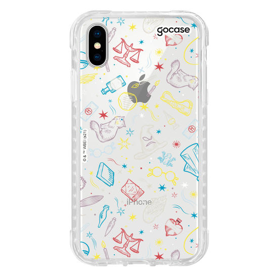 Capinha para celular Harry Potter - Ícones Magia Clean