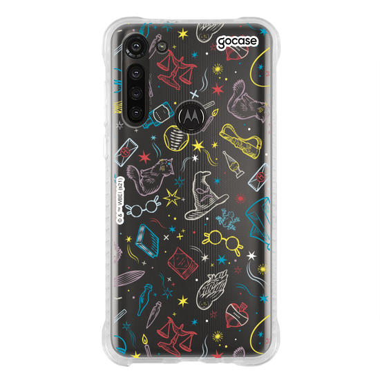 Capinha para celular Harry Potter - Ícones Magia Clean