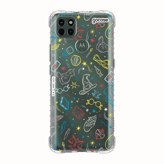 Capinha para celular Harry Potter - Ícones Magia Clean