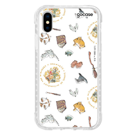 Capinha para celular Harry Potter - Hogwarts Patches