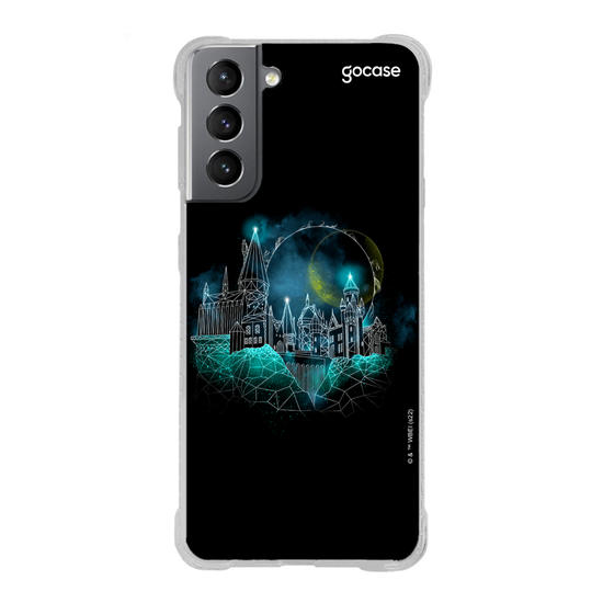Capinha para celular Harry Potter - Hogwarts Noite