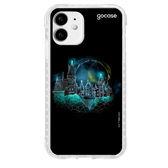 Capinha para celular Harry Potter - Hogwarts Noite
