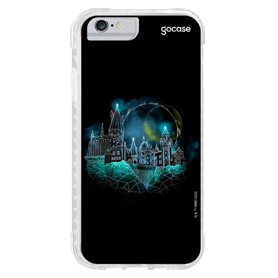 Capinha para celular Harry Potter - Hogwarts Noite