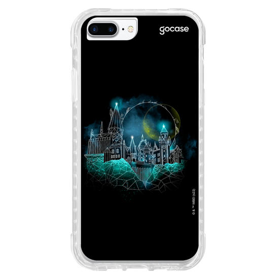 Capinha para celular Harry Potter - Hogwarts Noite