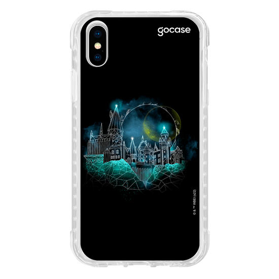 Capinha para celular Harry Potter - Hogwarts Noite